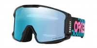 Oakley OO7070-7070I2 Line Miner L Chex black Prizm snow sapphire iridium