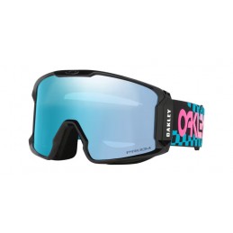 Oakley OO7070-7070I2 Line Miner L Chex black Prizm snow sapphire iridium