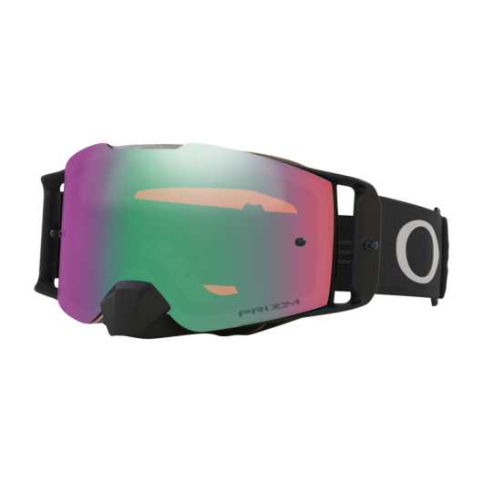 Oakley OO7087 708773 FRONT LINE MX TUFF BLOCKS BLACK GUNMETAL PRIZM MX JADE RIDIUM