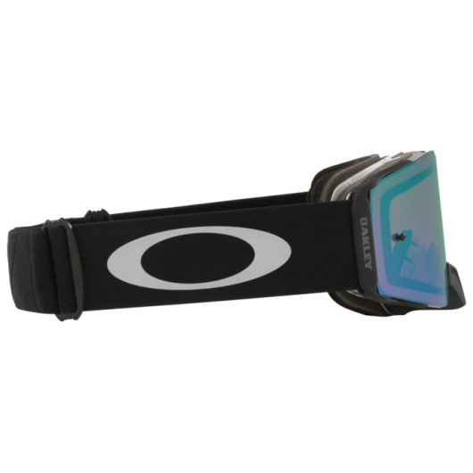 Oakley OO7087 708773 FRONT LINE MX TUFF BLOCKS BLACK GUNMETAL PRIZM MX JADE RIDIUM