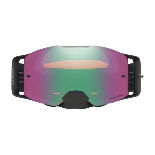 Oakley OO7087 708773 FRONT LINE MX TUFF BLOCKS BLACK GUNMETAL PRIZM MX JADE RIDIUM