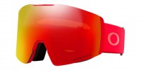 Oakley OO7099-65 Fall Line L Matte redline Prizm snow torch iridium