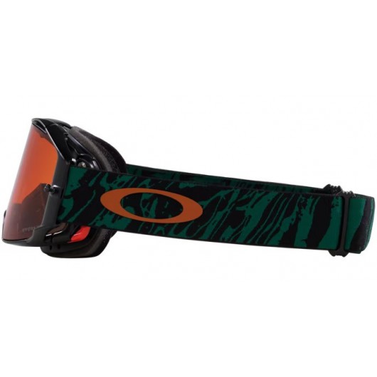 Oakley OO7107 710723 AIRBRAKE MTB VIRIDIAN STRIPED W/PRIZM MX BRONZE