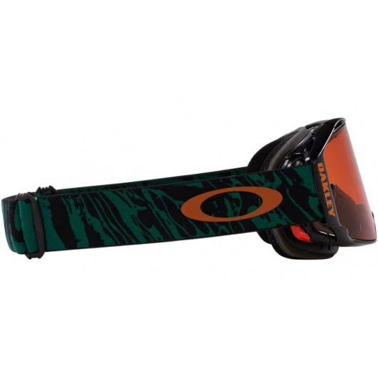 Oakley OO7107 710723 AIRBRAKE MTB VIRIDIAN STRIPED W/PRIZM MX BRONZE