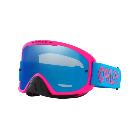Oakley OO7115 711546 O FRAME 2.0 PRO MX BLUE CRACKLE BLACK ICE RIDIUM Oakley OO7115 711546 O FRAME 2.0 PRO MX BLUE CRACKLE BLACK ICE RIDIUM