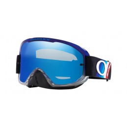Oakley OO7115 711548 O FRAME 2.0 PRO MX TLD BLACK STRIPES BLACK ICE RIDIUM Oakley OO7115 711548 O FRAME 2.0 PRO MX TLD BLACK STRIPES BLACK ICE RIDIUM