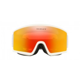Oakley OO7121-712107 Target line M Matte white Fire iridium