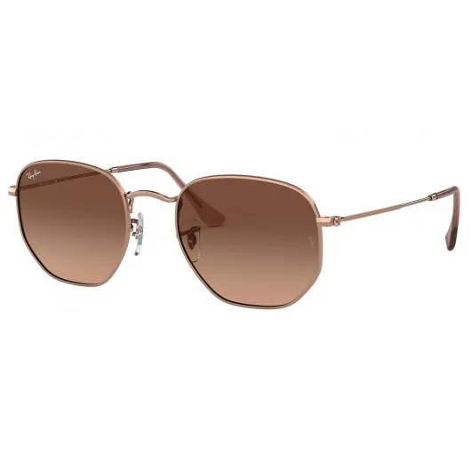 RAYBAN RB3548N 9069A5 HEXAGONAL METAL - RAYBAN RAYBAN RB3548N 9069A5 HEXAGONAL METAL - RAYBAN