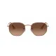 RAYBAN RB3548N 9069A5 HEXAGONAL METAL - RAYBAN RAYBAN RB3548N 9069A5 HEXAGONAL METAL - RAYBAN