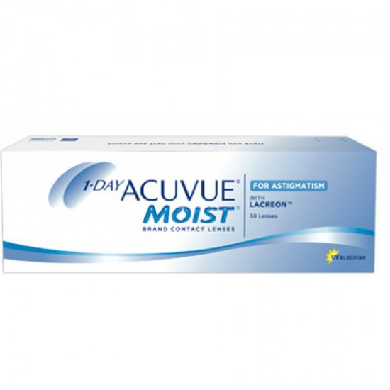 1-DAY ACUVUE MOIST TORIC (30-PACK) 1-DAY ACUVUE MOIST TORIC (30-PACK)