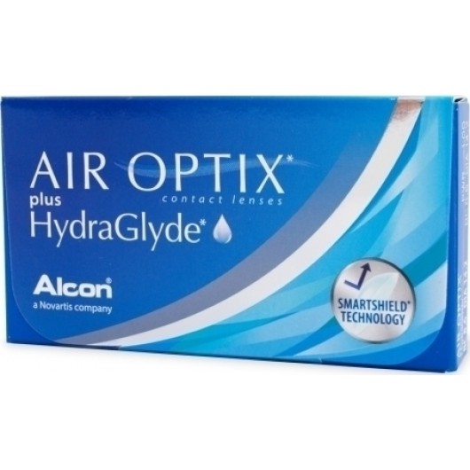 AIR OPTIX PLUS HYDRAGLYDE ALCON ΜΗΝΙΑΙΟΙ ΦΑΚΟΙ ΕΠΑΦΗΣ (6 ΦΑΚΟΙ) - ΜΗΝΙΑΙΑΣ ΑΝΤΙΚΑΤΑΣΤΑΣΗΣ