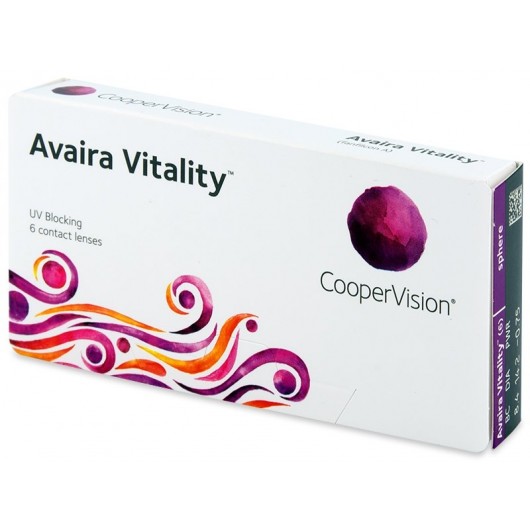 Avaira Vitality MHNIAIOI ΦΑΚΟΙ ΕΠΑΦΗΣ (6-pack) - ΣΙΛΙΚΟΝΗΣ ΥΔΡΟΓΕΛΗΣ