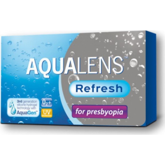 AQUALENS REFRESH FOR PRESBYOPIA (3-PACK) - SAUFLON