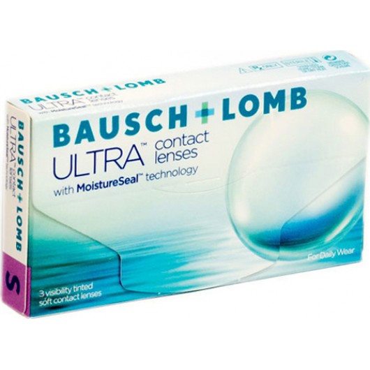 BAUSCH & LOMB ULTRA CONTACT LENSES (3 PACK) ΜΗΝΙΑΙΟΣ ΦΑΚΟΣ - ΣΙΛΙΚΟΝΗΣ ΥΔΡΟΓΕΛΗΣ