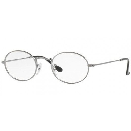 RAYBAN OVAL METAL RX3547V 2502 48 - RayBan