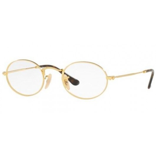 RAYBAN OVAL METAL RX3547V 2500 48 - RayBan