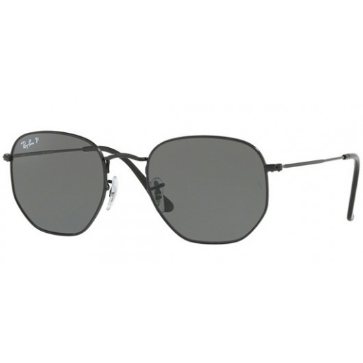 RAYBAN RB3548N 002/58 POLARIZED HEXAGONAL METAL - RAYBAN