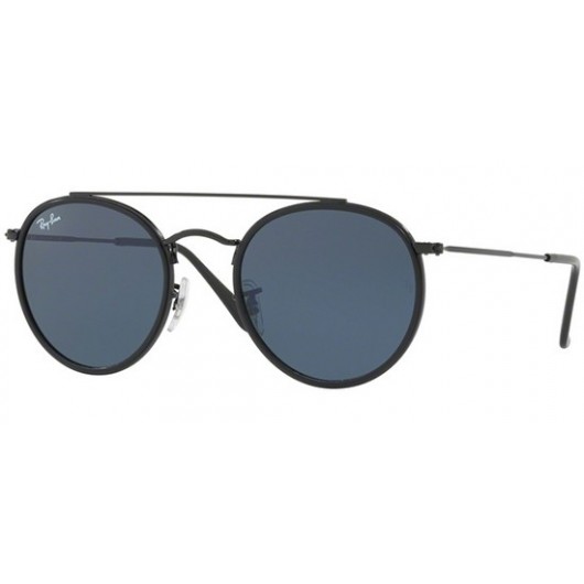 RAYBAN ROUND DOUBLE BRIDGE RB3647N 002/R5 51 - RAYBAN