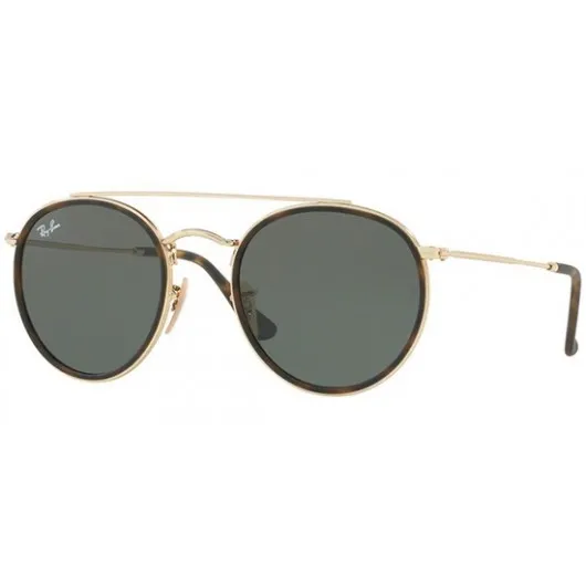 RAYBAN ROUND DOUBLE BRIDGE RB3647N 001 51 - RAYBAN RAYBAN ROUND DOUBLE BRIDGE RB3647N 001 51 - RAYBAN
