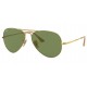 RAYBAN RB3689 9064/O9 POLARIZED AVIATOR METAL II - RAYBAN