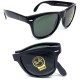 RayBan RB4105 601 50 ICONS FOLDING WAYFARER - RAYBAN