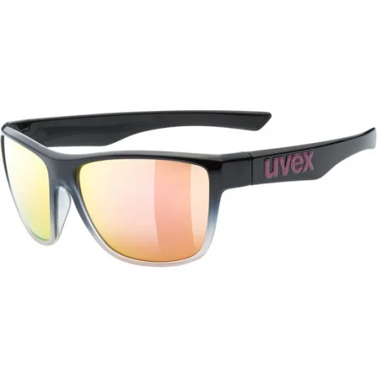 UVEX LGL 41 BLACK ROSE/ PC MIRROR PINK CAT.3 (S5320312316) - UVEX UVEX LGL 41 BLACK ROSE/ PC MIRROR PINK CAT.3 (S5320312316) - UVEX