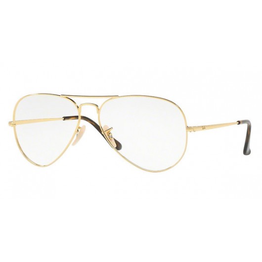 Ray Ban RX6489 2500 Aviator Δώρο (Οργανικοί Φακοί Uncoated 1.5)