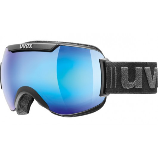 UVEX downhill 2000 FM black mat blue mirror 2426 ONE S2 - UVEX