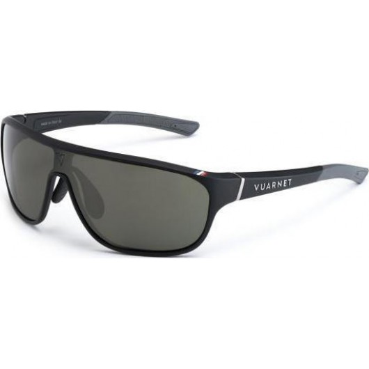 VUARNET 180° VL 1929 0001 1221 MATTE BLACK PURE GREY GREEN - VUARNET