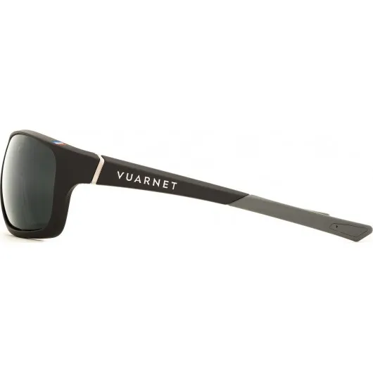 VUARNET VL 1928 R001 1121 RACING LARGE MATTE BLACK PURE GREY - VUARNET VUARNET VL 1928 R001 1121 RACING LARGE MATTE BLACK PURE GREY - VUARNET